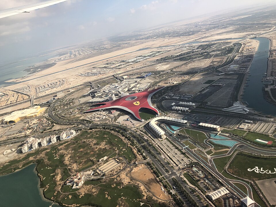 Yas Island and Ferrari World