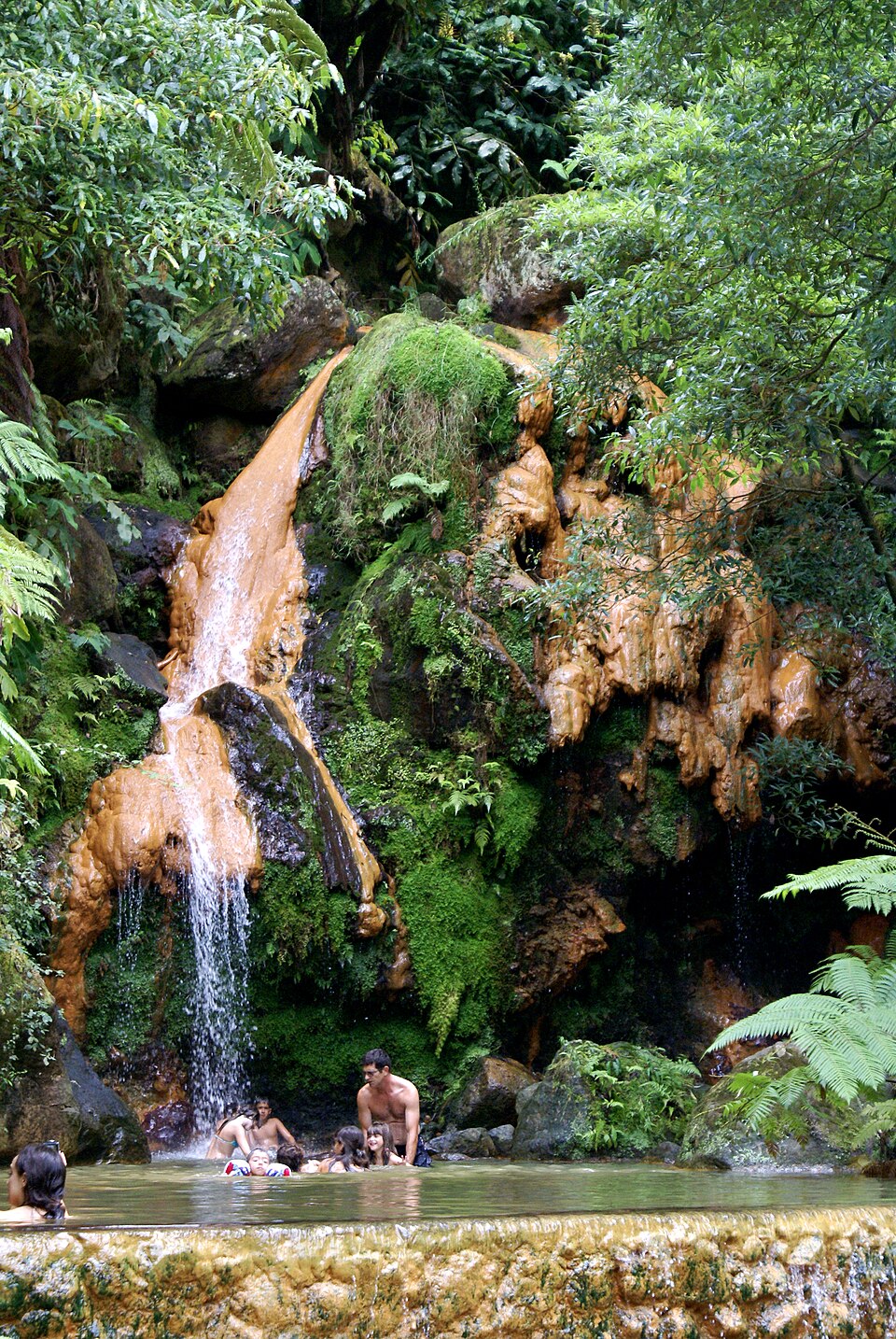 Caldeira Velha Hot Springs