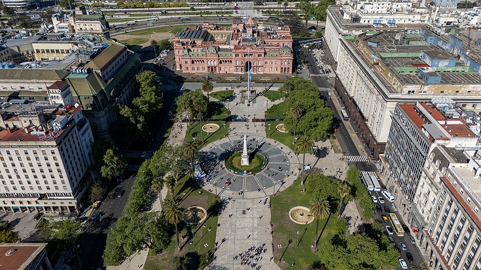 Plaza de Mayo and Casa Rosada