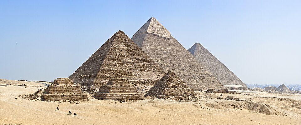 Pyramids of Giza and the Sphinx