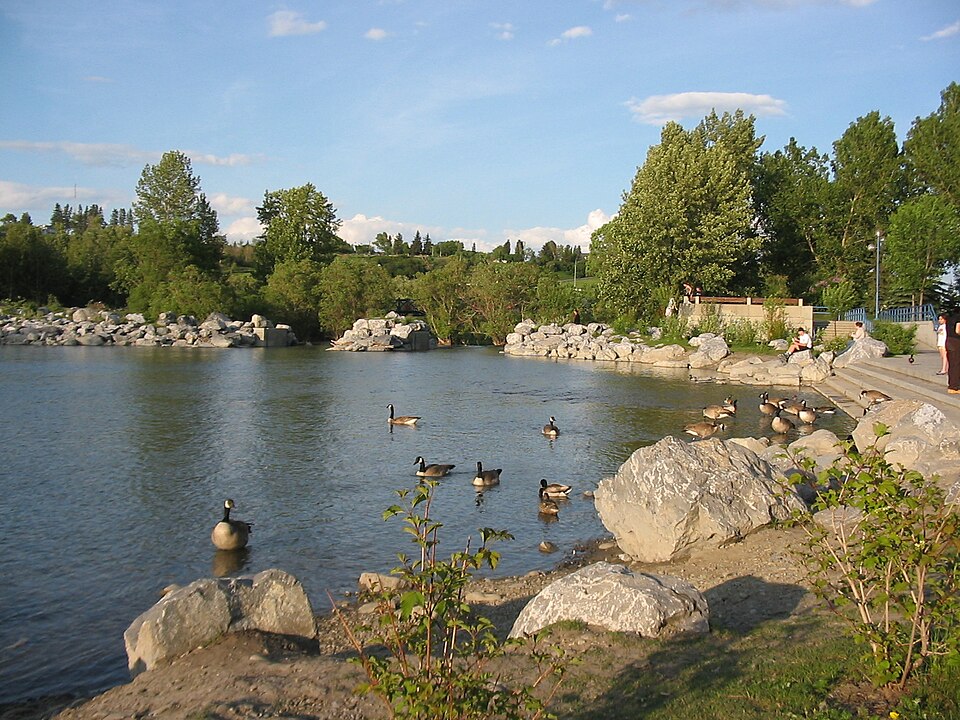 Prince's Island Park and Peace Bridge
