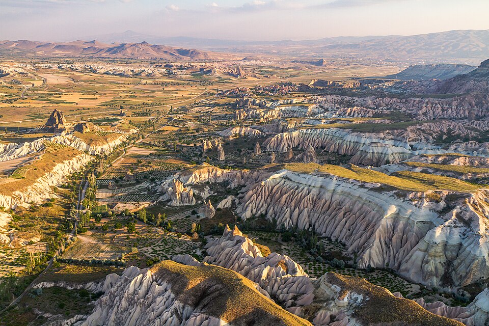 Sunrise hot-air balloon flight