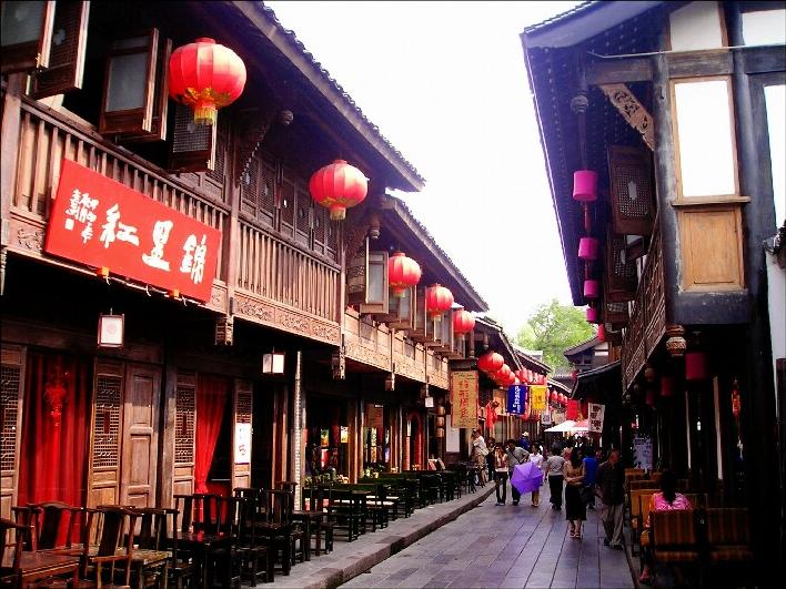 Wuhou Shrine and Jinli Street