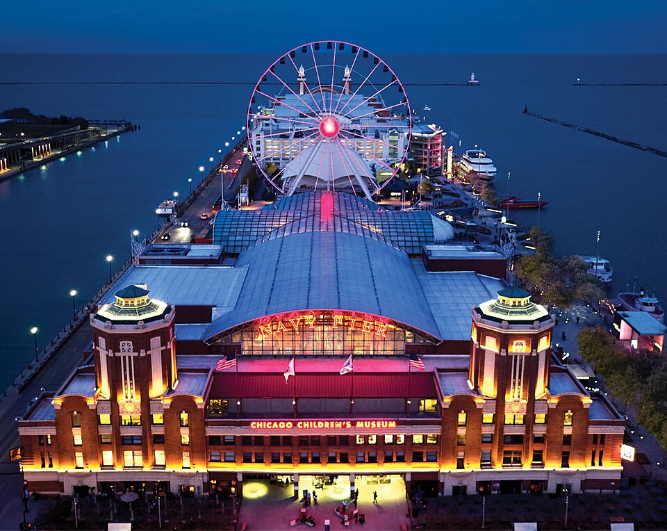 Navy Pier and the lakefront