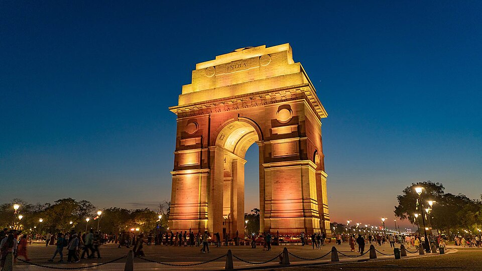 India Gate and Kartavya Path
