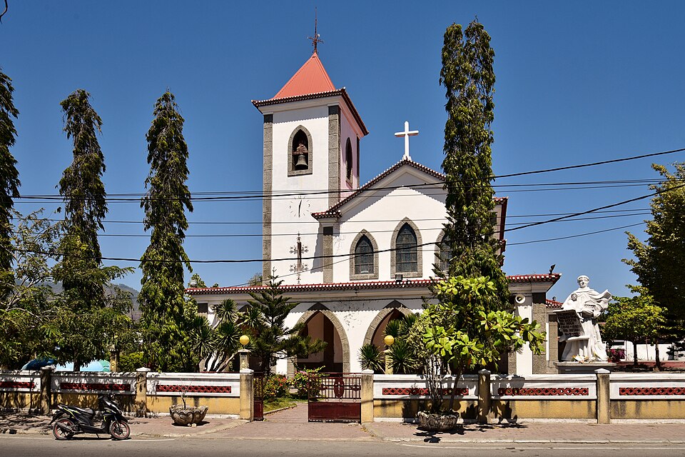 Motael Church and the Waterfront