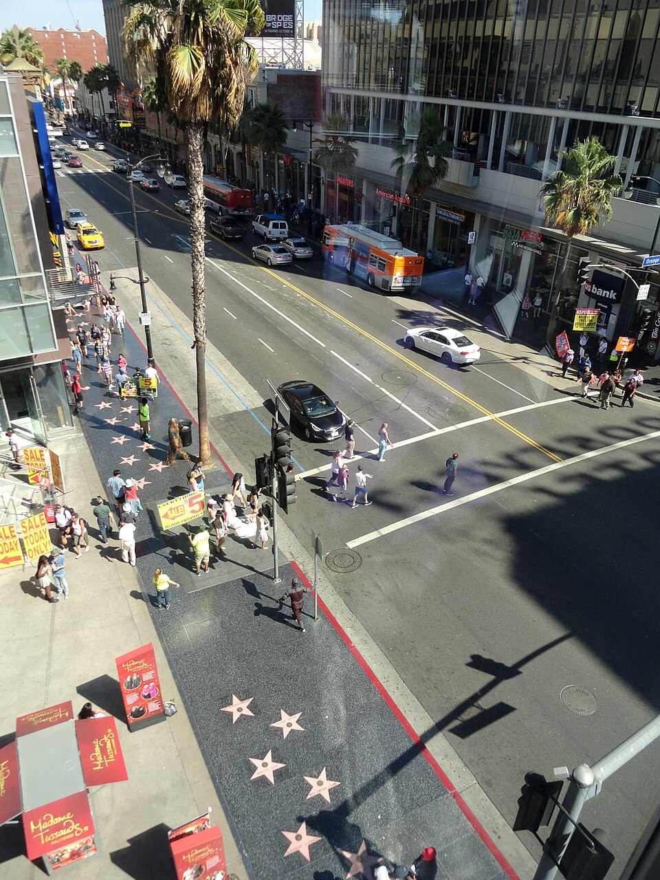 Hollywood Boulevard and the Walk of Fame