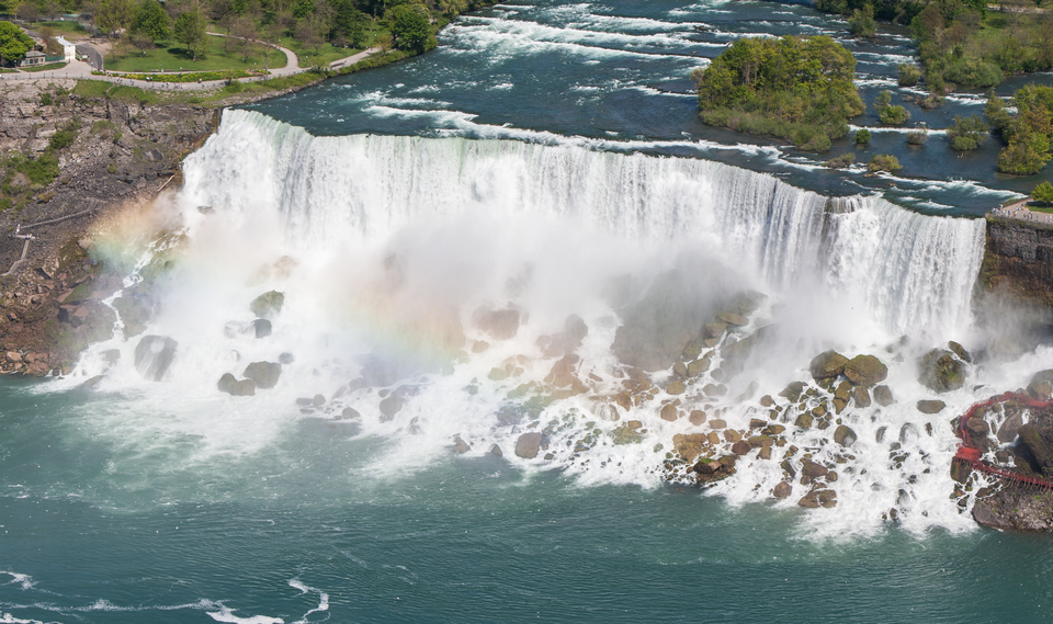 The American side: Goat Island and Cave of the Winds