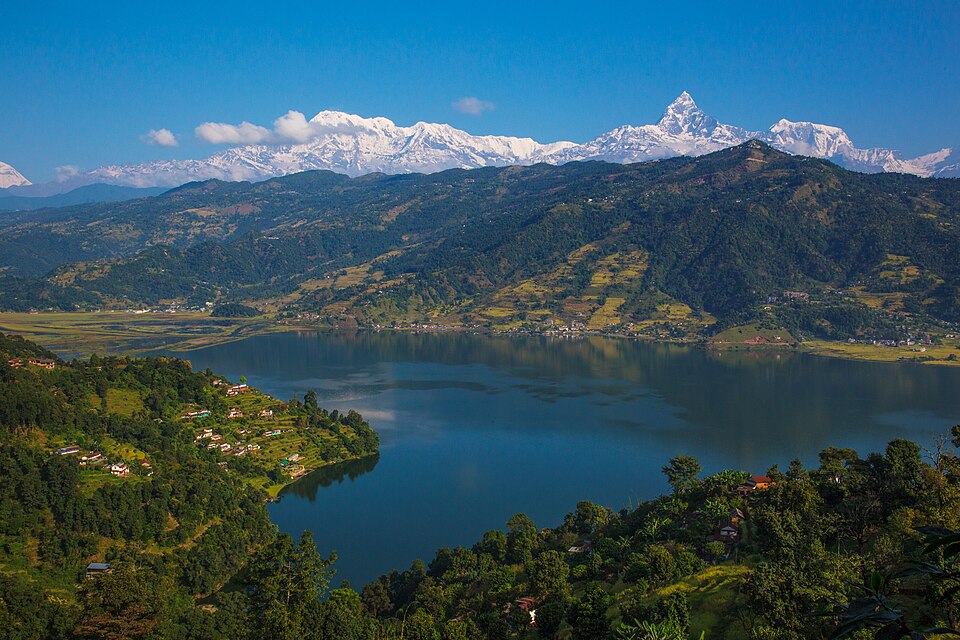 Lake Phewa and Tal Barahi Temple