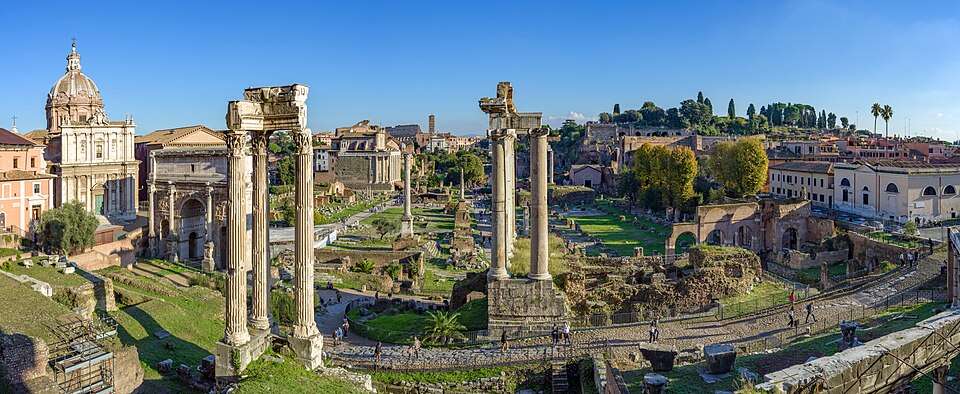 Forum Romanum a Palatin