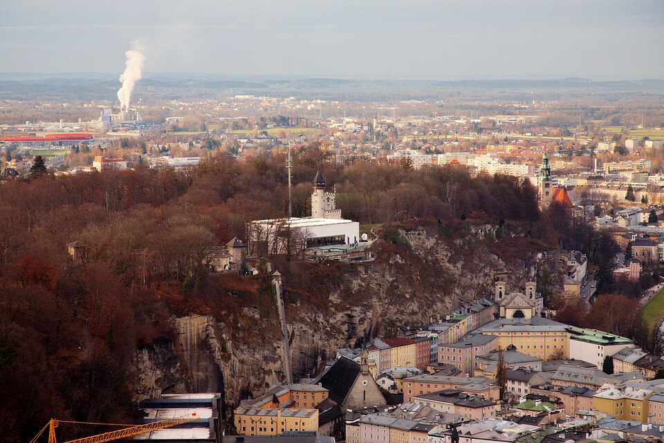 Mönchsberg and the Museum of Modern Art
