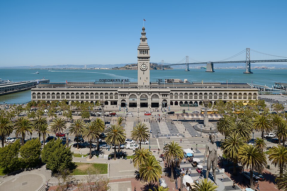 Ferry Building and the Embarcadero