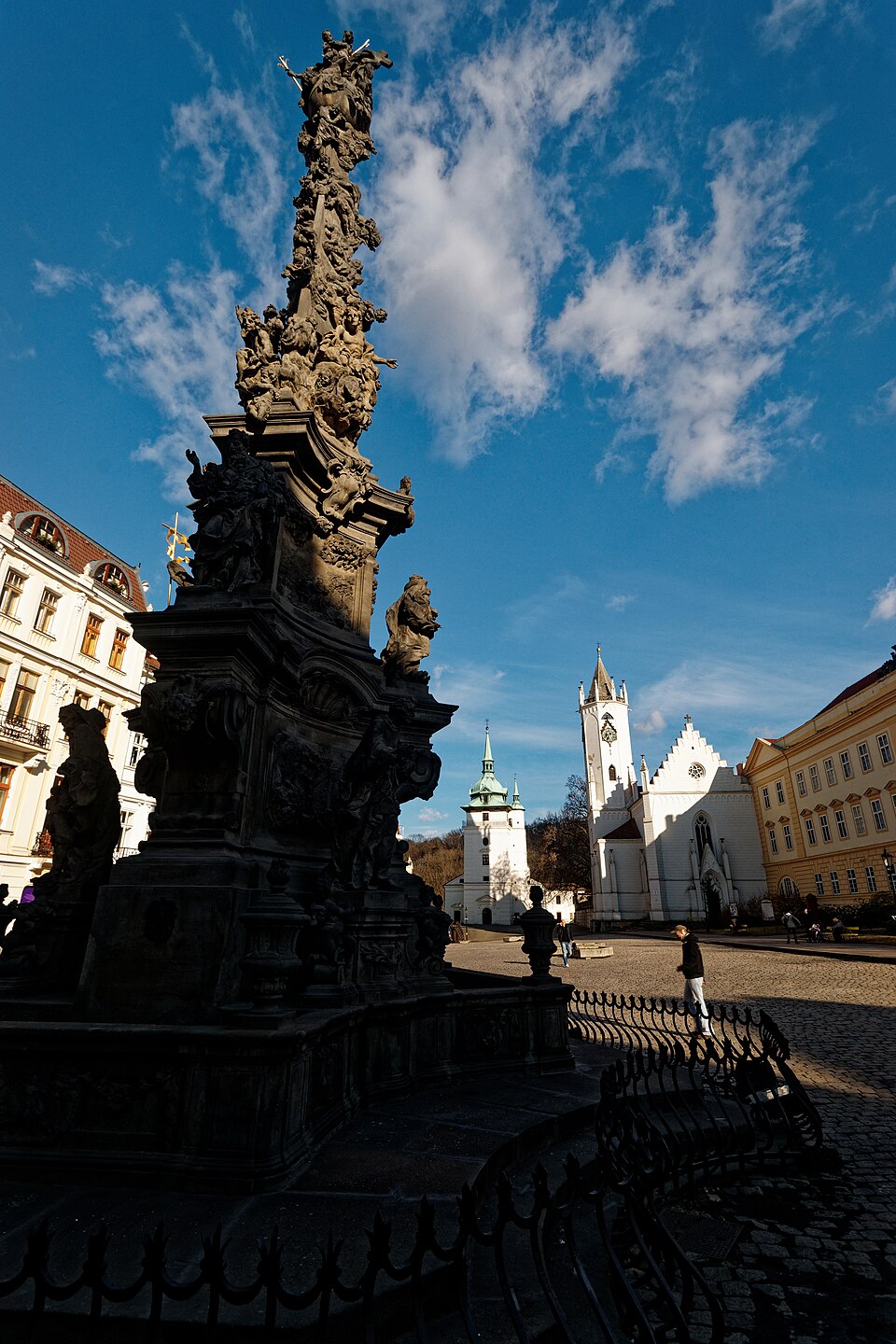 Castle Square and the Plague Column