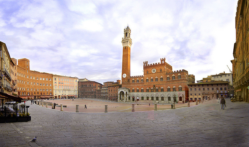Siena and the Piazza del Campo