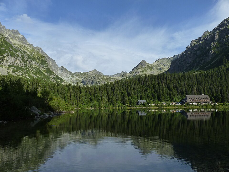 Popradské pleso and the Symbolic Cemetery