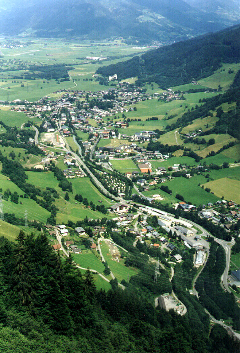 Kaprun a hráz Mooserboden